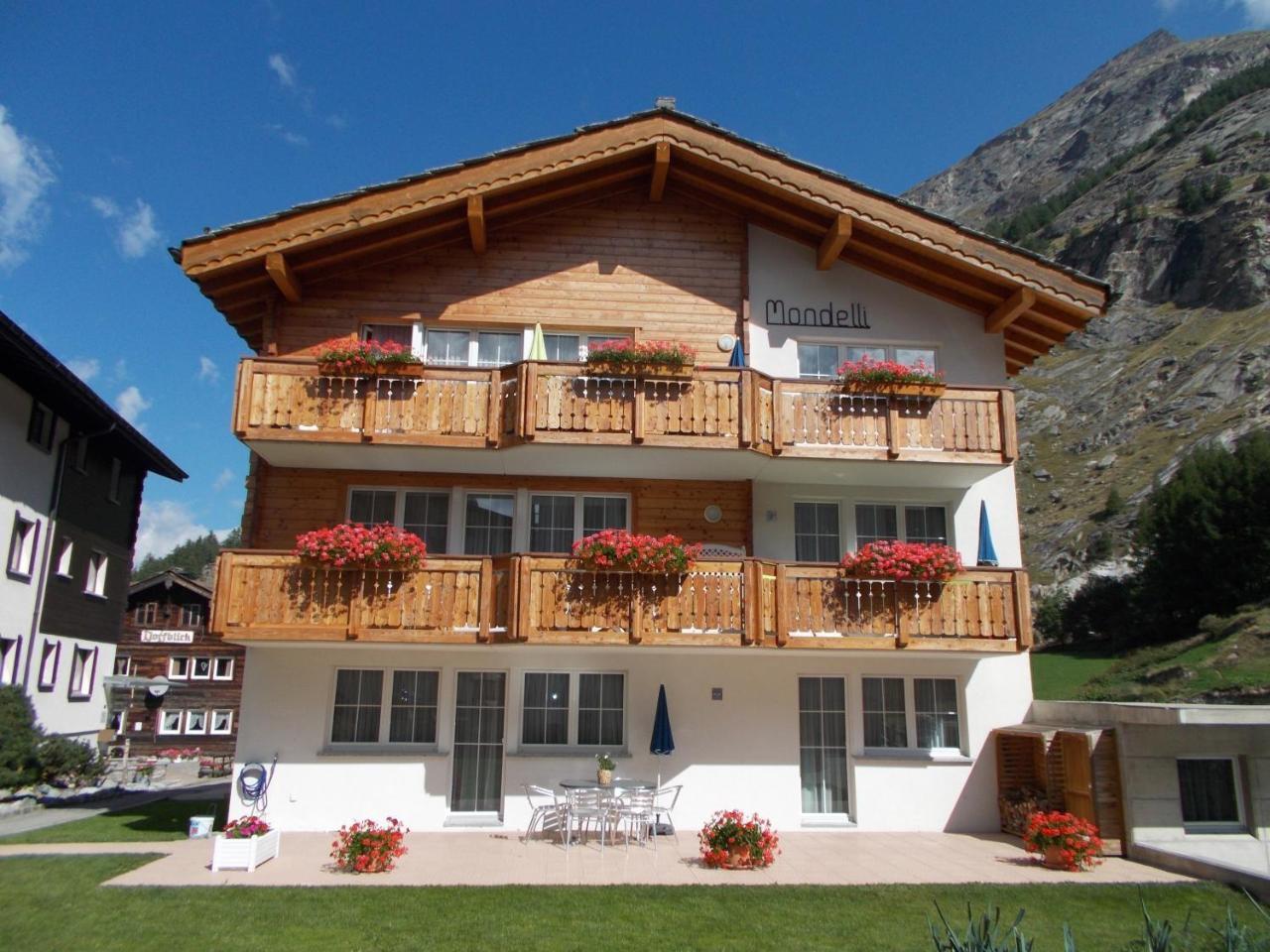 Haus Mondelli Apartment Saas-Almagell Exterior photo